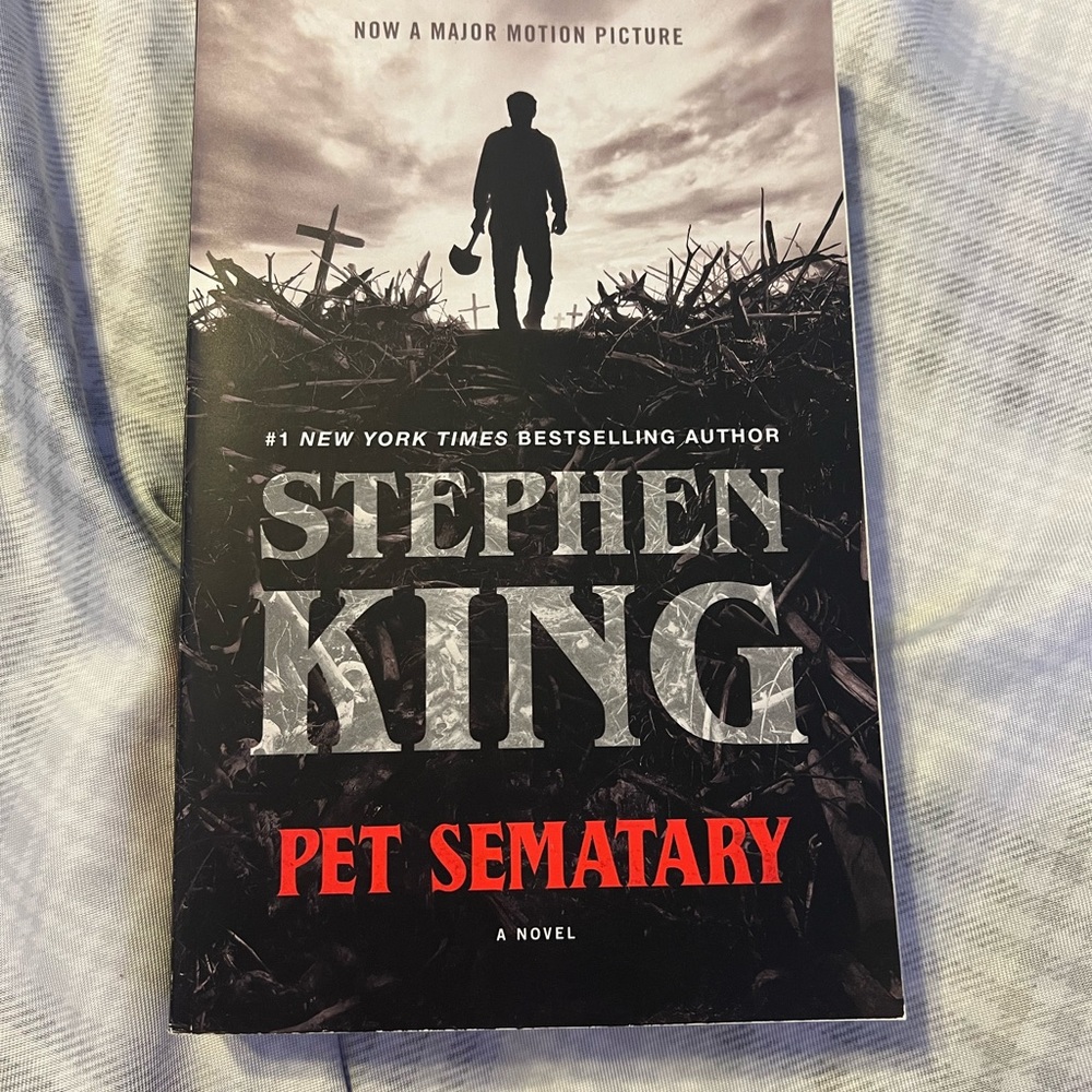 Pet Sematary by Stephen King Book